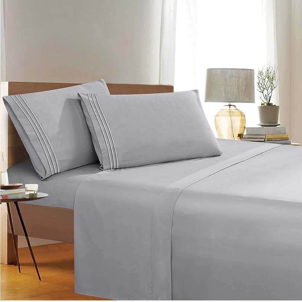 Elegant Gray Bedding Set